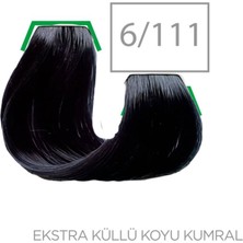 Master Colorist 60 Ml Tüp Boya Birbirinden Harika 60 Renk Varyasyonu 6/111 Ekstra Küllü Koyu Kumral