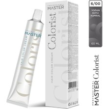 Master Colorist 60 Ml Tüp Boya Birbirinden Harika 60 Renk Varyasyonu 6/00 Yoğun Koyu Kumral