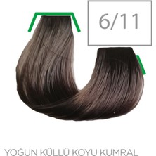 Master Colorist 60 Ml Tüp Boya Birbirinden Harika 60 Renk Varyasyonu 6/11 Yoğun Küllü Koyu Kumral