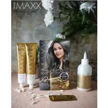Maxx Deluxe Beauty Serıes Keratinli Kalıcı Saç Boyası (2x50ml) 34 Harika Renk Şarap Kızılı 4.65