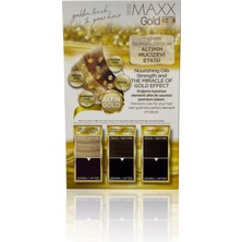 Maxx Deluxe Golden Serıes 24k Altın Içerikli Tüp Boya Ve Saç Bakım Serumlu (2x50 Ml) Patlıcan Moru 3.66