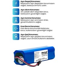 Electroll Roidmi Eve / Eve Plus Batarya Model Sdj01rm (ORJİNAL KAPASİTE) 5200mah Pil Robot Süpürge Bataryası