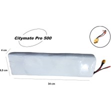 Electroll Citymate Pro 500 Batarya (ORJİNAL KAPASİTE) 36v 12.500mah Pil Elektrikli Scooter Bataryası Değişimi