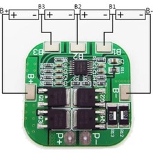 Electroll 4s 20a Li-ıon & 18650 Bms Batarya Koruyucu Balans Devre