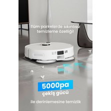 Electroll Maxpro 5000pa Dual Cleaning Su Ve Toz Toplama Üniteli Robot Süpürge ( Türkiye Garantili)