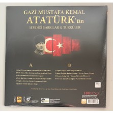 Gazi Mustafa Kemal Atatürk'ün Sevdiği Şarkılar Türküler Lp Plak (Jelatininde Sıfır Plak)