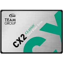 Team Cx2 256GB 520/430MB/S 2.5" Sata3 SSD Disk (T253X6256G0C101)