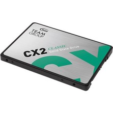 Team Cx2 256GB 520/430MB/S 2.5" Sata3 SSD Disk (T253X6256G0C101)