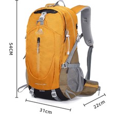 Go Veform Outdoor Kamp ve Yürüyüş Sırt Çantası (38  Litre Kapasiteli) Hardal 9674