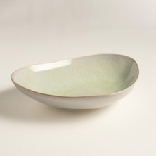 Zsa Zsa Zsu Fonte Stoneware Salata Kasesi 22.5X18X5 cm Yeşil