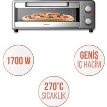 Kumtel Hava Fritözü Mini Pizza Fırını Hpo-01