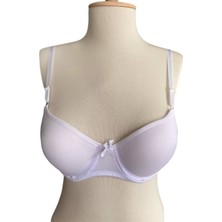İnspira Balenli Dolgulu Push Up Destekli Basic Lotus Sütyen 3 Lü Paket Siyah Beyaz Ten Rengi