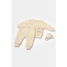 Baby Cosy Bear %100 Organik Pamuk Müslin Alt Üst Takım