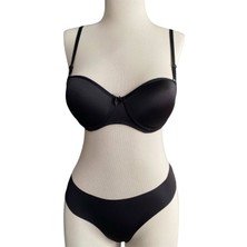 Balenli Dolgulu Push Up Destekli Basic Lotus Sütyen
