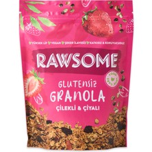 Rawsome Glutensiz Çilekli & Çiyalı Granola 250 G