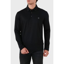 Boss Pamuklu Slim Fit Logolu Polo Yaka Sweat Erkek Polo Yaka Sweat 50523917 001