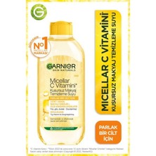 Garnier Micellar C Vitamini Kusursuz Makyaj Temizleme Suyu & C Vitamini Parlak Günlük Aydınlatıcı Krem