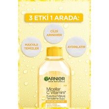 Garnier Micellar C Vitamini Kusursuz Makyaj Temizleme Suyu & C Vitamini Parlak Günlük Aydınlatıcı Krem