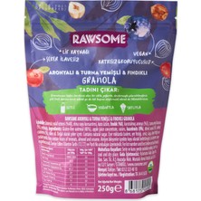 Rawsome Glutensiz Aronyalı & Turna Yemişli & Fındıklı Granola 250 G