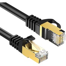 Ata Elektronik - 10 metre >>Cat7 Ethernet Rj45 600mhz 10 Gbps Modem Internet Kablosu 10 M