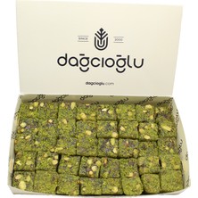 Dağcıoğlu Antep Fıstıklı Kare Lokum 1 Kg