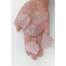 Pozitif Doğal Taş Pembe Kuvars Doğal Kütle 10-P