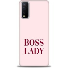 Vivo Y20 Kılıf Hd Baskılı - Boss Lady + 9h Nano Ekran Koruyucu