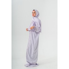 Tulteks Fermuarlı Viskon Tek Parça Namaz Elbisesi - Ramazan, Hac ve Umre Elbisesi