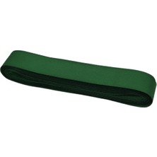 Roco Paper Co. Grogren Kurdele, Hediye Paketleme, Dekoratif Düğün, Parti, Hobi ve Süsleme Şeriti, 10 Metre - 1cm, Koyu Yeşil