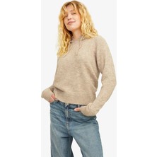JJXX Jxevi Kadın Bej Sweatshirt 12261550-PEYOTE
