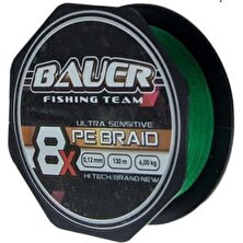 BAUER Ip Misina 8x 130MT Yeşil - 0,23 mm