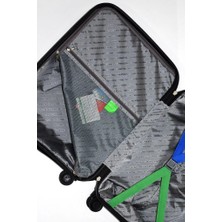 Benetton Trolley Valiz Siyah Kabin Boy 14BNT2000-03-S