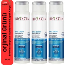 Bioxcin 3'Lü Aqua Thermal Kepek Karşıtı Şampuan 300ml Tüm Saç Tipleri