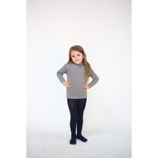 Pour La Riviere Kız Çocuk Günlük   Pamuklu Likralı Basic Body Bluz