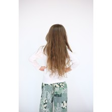 Pour La Riviere Kız Çocuk Günlük   Pamuklu Likralı Basic Body Bluz