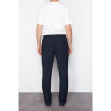 FRM Erkek Yeni Moda Dar Paça Regular Boy Dokuma Beli Lastikli Slim Fit Kumaş Pantolon