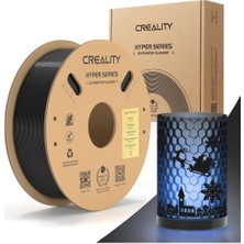 Urhan Shop Urhanshop Creality Hyper Petg Siyah Filament 1.75MM 1kg