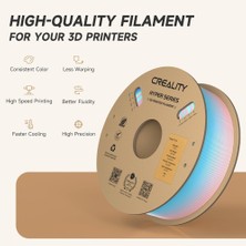 Urhan Shop Urhanshop Creality Hyper Rainbow Pla Bahar Gölü Filament 1,75MM 1000GR