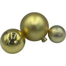 Pastry Planet Pasta Üstü Top Süs 3 Boy Altın