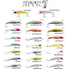 Fujin Ziggy7  70MM 9.6gr Sinking Lrf Maket Balık 187 Sakura Shrimp