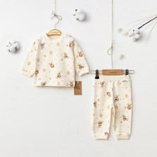Ciccim Baby Ayıcık Desen Pijama Takımı 5034