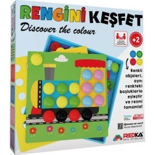 Kumtoys Redka /kumtoys  Rengini Keşfet Dikkat ve Kavrama Oyunu - ISL3209-1635