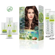 Maxx Deluxe Natural Beauty Amonyaksız Saç Boyası 5.0 Açık Kahve - ISL4388-4119