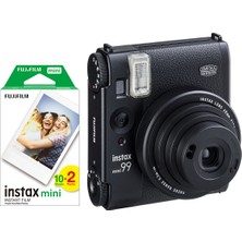 Fujifilm Instax Mini 99 Siyah Fotoğraf Makinesi ve 20'li Film