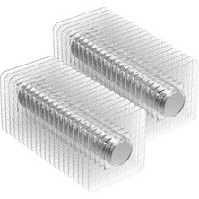 Hdg Dikilebilir Pvc Kaplı Neodyum Mıknatıslı Düğmeler - Çift Taraflı Çıtçıt Dikiş Mıknatısı -Ebat ve Adet Seçenekli