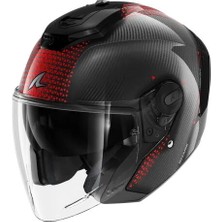 Smk Shark Rs Jet Carbon Ikonik Kapalı Kask