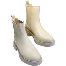 Swell Soft 45-502 Kadın Lastikli Casual Bot Ten