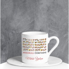 Ejoya Kişiye Özel Anaokulu Öğretmeni Türk Kahvesi Fincanı 90696