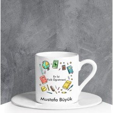 Ejoya Kişiye Özel En Iyi Fizik Öğretmeni Türk Kahvesi Fincanı 90666