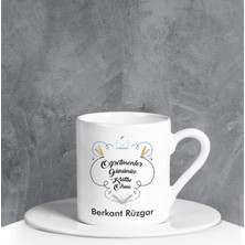 Ejoya Kişiye Özel Öğretmenler Günü Türk Kahvesi Fincanı 90671